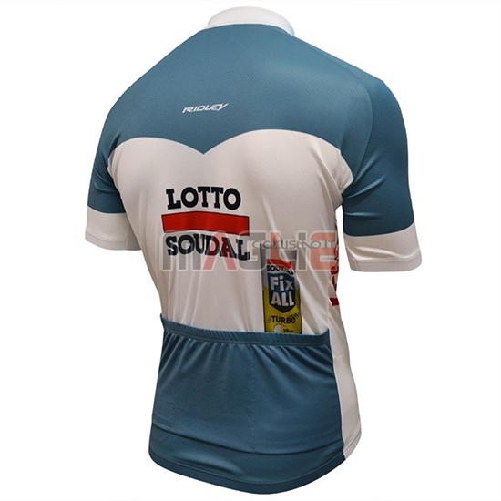 Maglia Lotto Fix All Manica Corta 2018 Bianco Blu